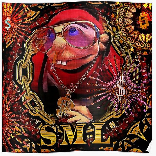Sml Jeffy Rapper V3 Premium Matte Vertical Poster-image