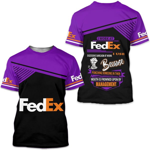 Fedex 3D Tshirt-image