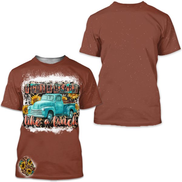 I Got A Heart Like A Truck Tee-image