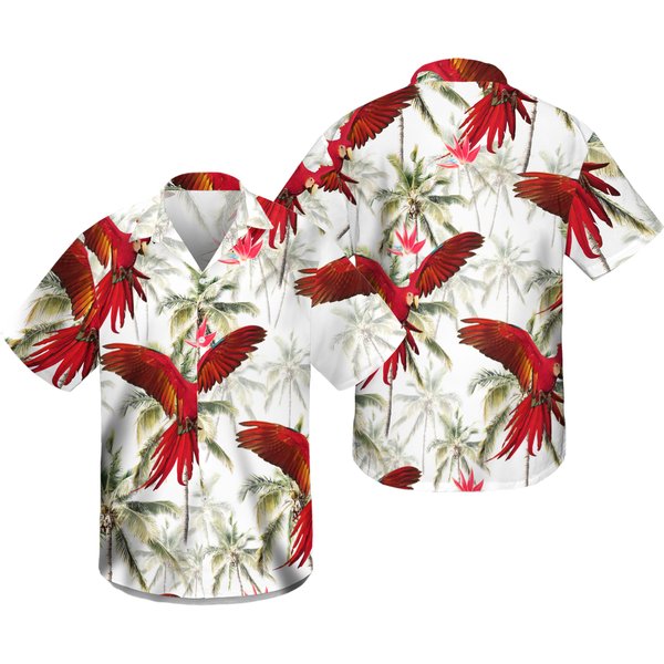 Scarface Al Pacino Rare Bloody Hawaiian Shirt-image
