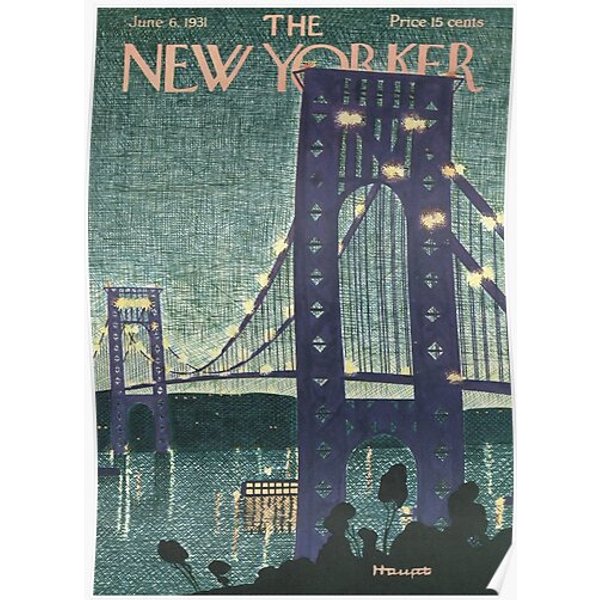 New Yorker Magazine - New Yorker Cover Poster Premium Matte Vertical Poster-image