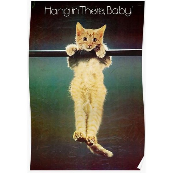 Hang In There, Baby! Premium Matte Vertical Poster-image