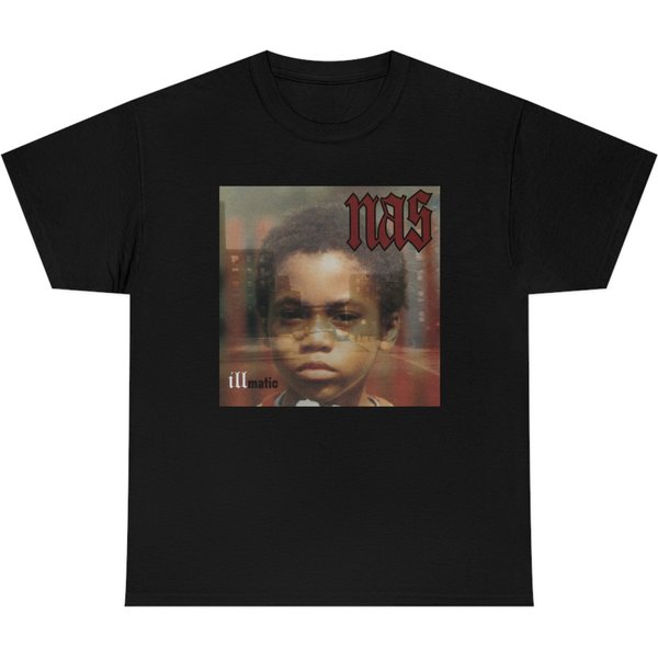 Nas Illmatic Album Cover Shirt | Nas Illmatic Fan Shirt-image