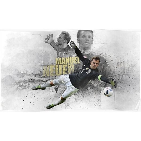 Wallpaper Manuel Neuer Premium Matte Vertical Poster-image