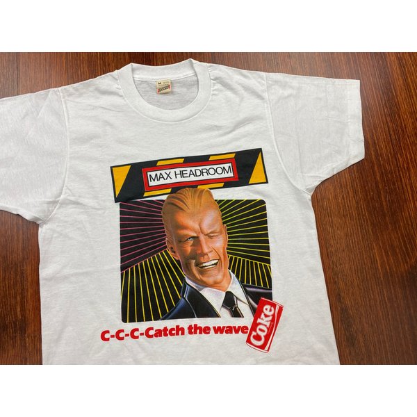Vintage Max Headroom Shirt 90S Max Headroom Tshirt-image