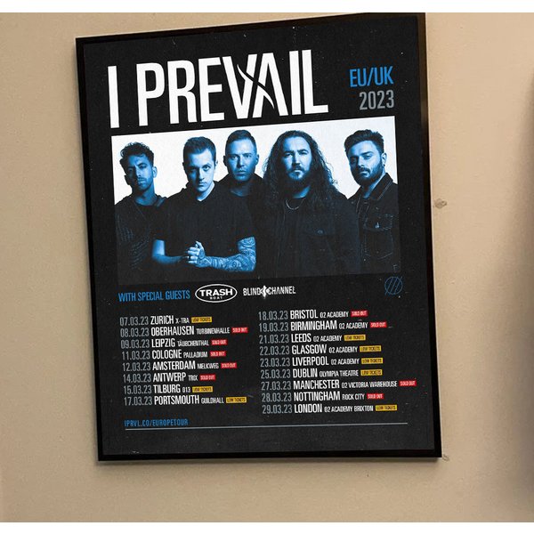 I Prevail Tour 2023 Poster-image