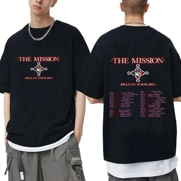 The Mission Band Shirt Deja Vu Tour 2023 Shirts The Mission Tour 2023 T-Shirt-image