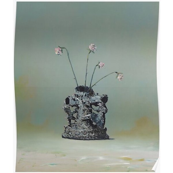 Stage 2 Everywhere At The End Of Time By The Caretakers Oil Painting By Ivan Seal Premium Matte Vertical Poster-image