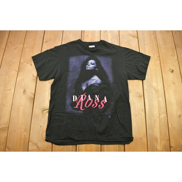 Vintage 1995 Diana Ross Take Me Higher Band T-Shirt-image