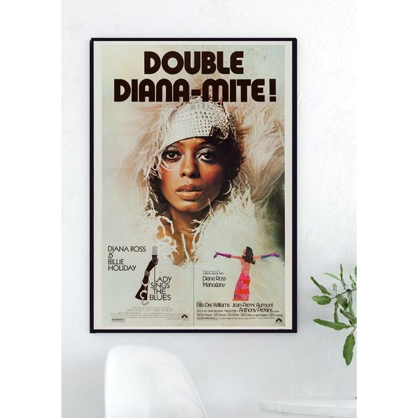 Diana Ross Mahogany Wall Decor Poster-image