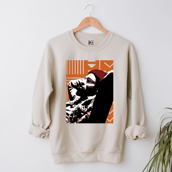 Marvin Gaye Sweatshirt , Crewneck Sweatshirt-image