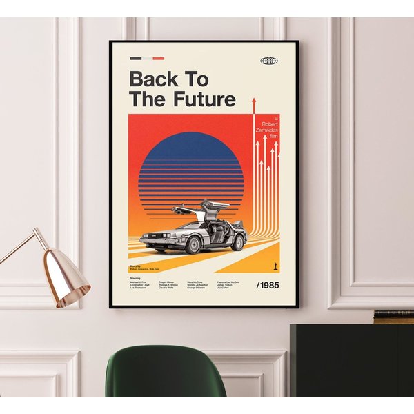 Back To The Future Movie Poster-image