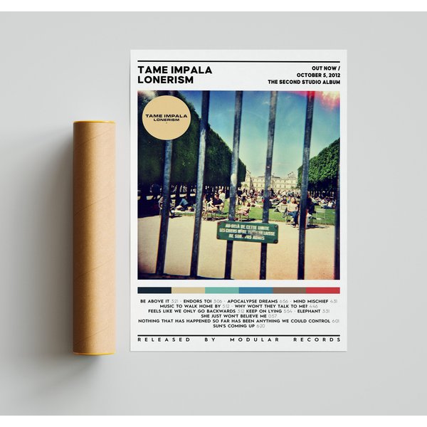 Tame Impala - Lonerism Album Poster-image