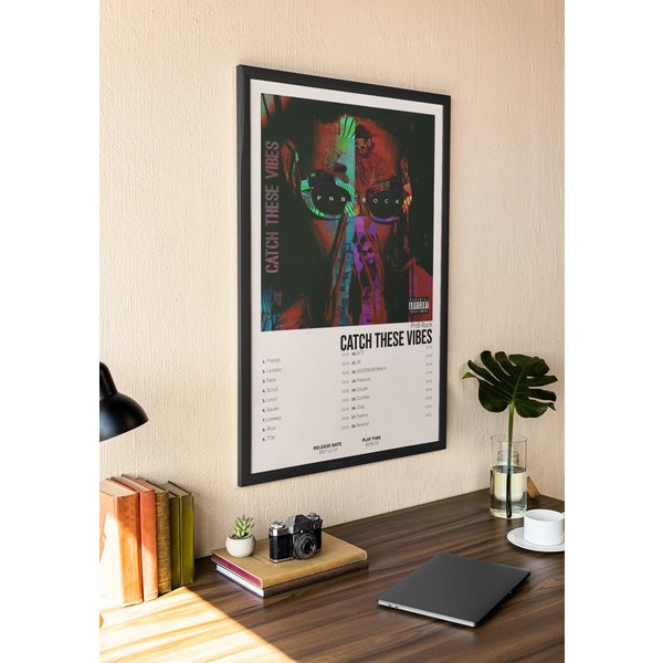 Pnb Rock - Catch These Vibes | Album Cover Poster-image