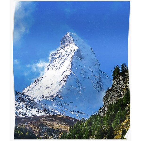 Matterhorn Mountain Switzerland Zermatt Poster-image