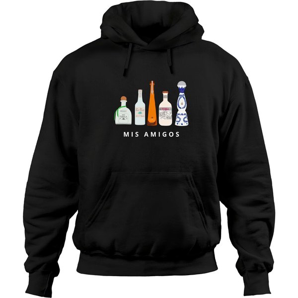 Funny Tequila Mis Amigos Hoodies-image
