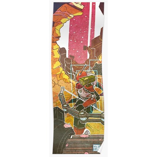 Risk Of Rain 2: Huntress Premium Matte Vertical Poster-image