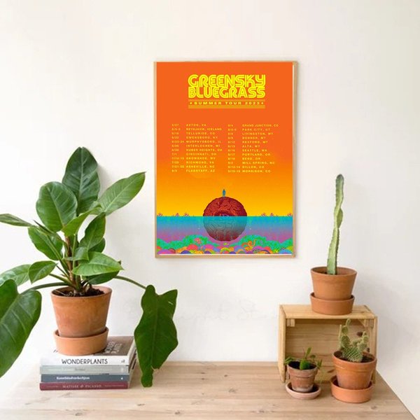 Greensky Bluegrass Logo Tour 2023 Poster-image