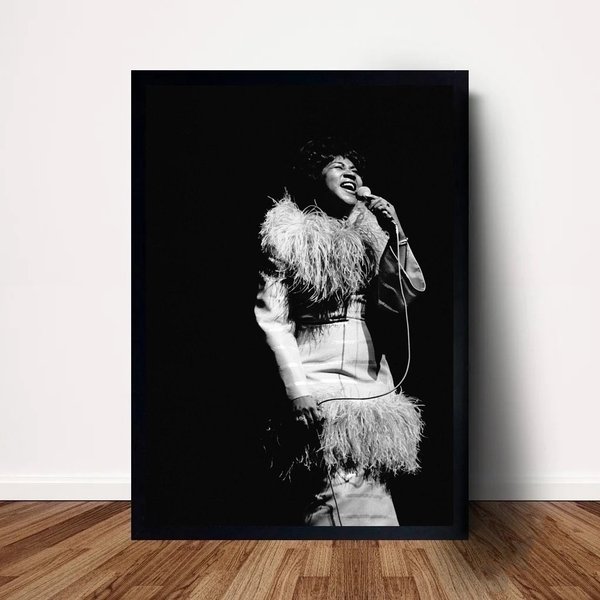 Aretha Franklin Music Poster-image