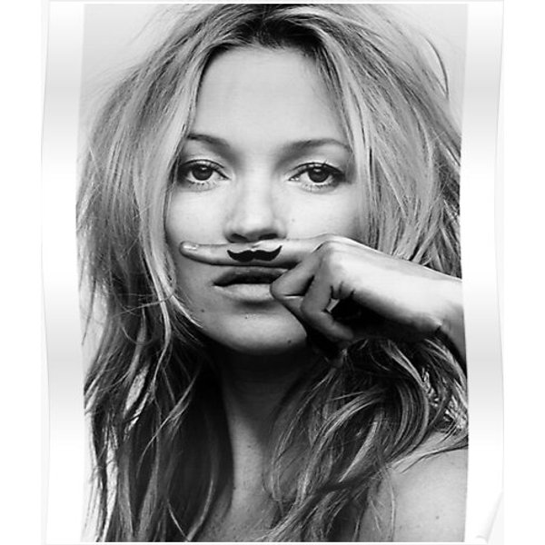 Kate Moss High Quality Design Premium Matte Vertical Poster-image