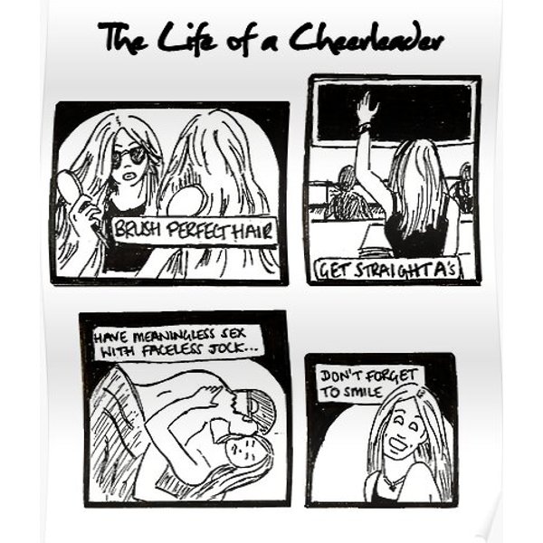 Life Of A Cheerleader - Peyton Sawyer Premium Matte Vertical Poster-image