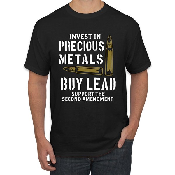 Invest In Precious Metals Buy Lead Americana / American Pride T-Shirt-image