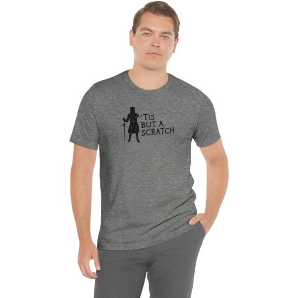 Tis But A Scratch T-Shirt, Black Knight Shirt-image
