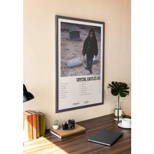 Crystal Castles - Crystal Castles (Ii) | Album Cover Poster For Wall Art | Home Decor-image