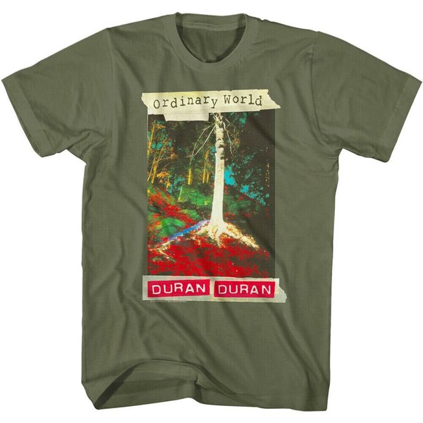 Duran Duran Men's T Shirt | Ordinary World Album Cover Graphic Tee-image