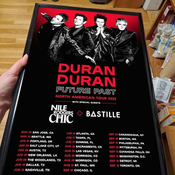 Duran Duran Announce 2023 North American Tour Poster-image