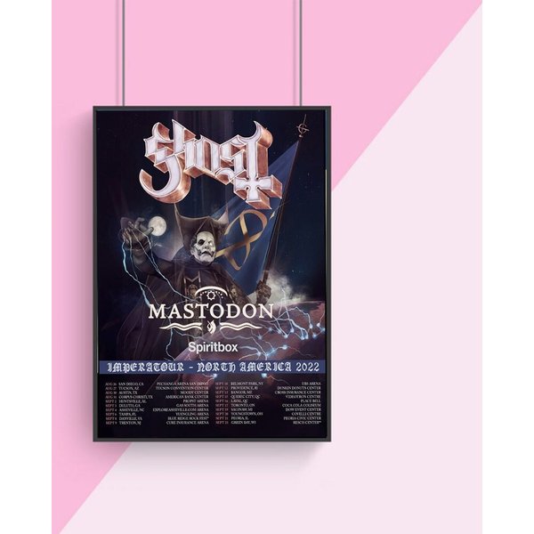 Ghost Tour North America 2022 Poster-image