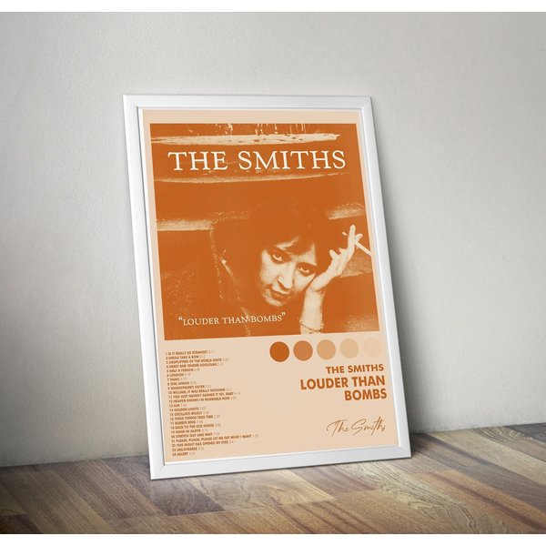 The Smiths 'Louder Than Bombs' Album Poster-image