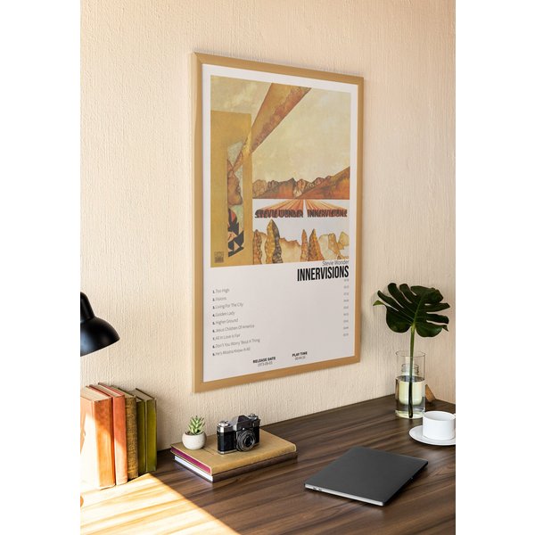 Stevie Wonder - Innervisions | Album Cover Poster-image