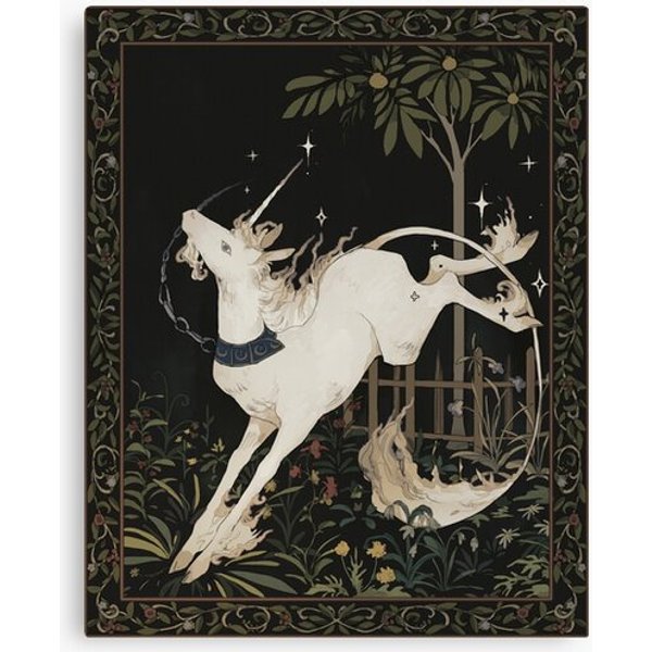 Unicorn Out Of Captivity Canvas-image
