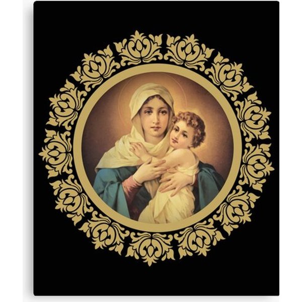 Our Lady Of Schoenstatt Mother Thrice Admirable Catholic Canvas-image