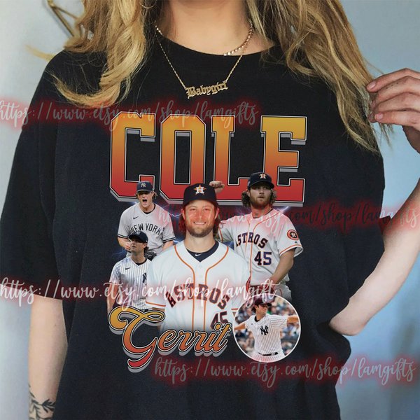 Vintage Gerrit Cole Baseball Shirt-image