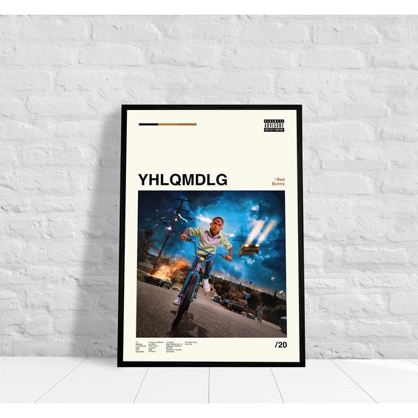 Bad Bunny Album Poster - Music Poster-image