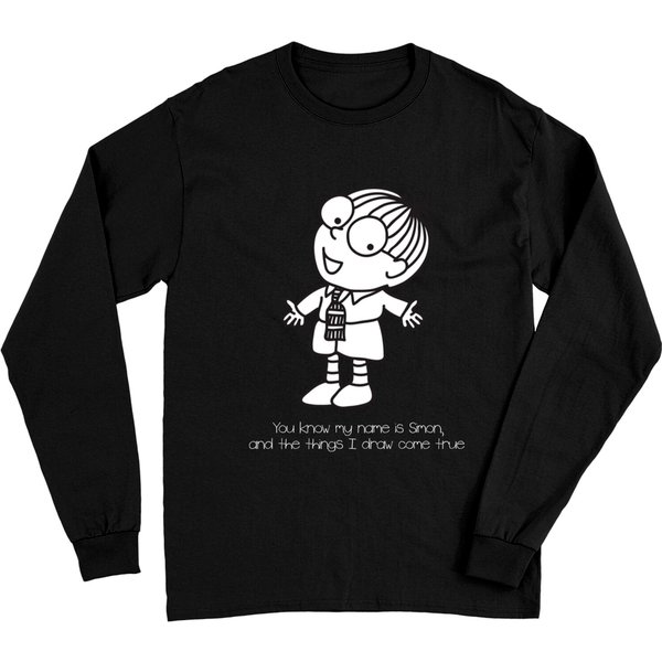Simon In The Land Of Chalk Drawings Long Sleeves-image