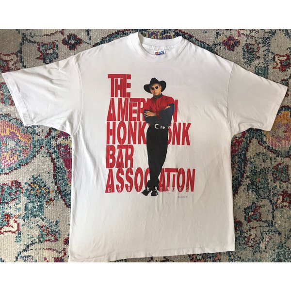 Vintage Garth Brooks 1993 American Honky Tonk Bar Association Tour Shirt-image