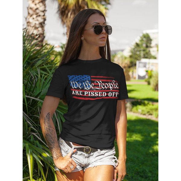 We The People Are Pissed Off Premium Unisex Crew-Neck T-Shirt-image