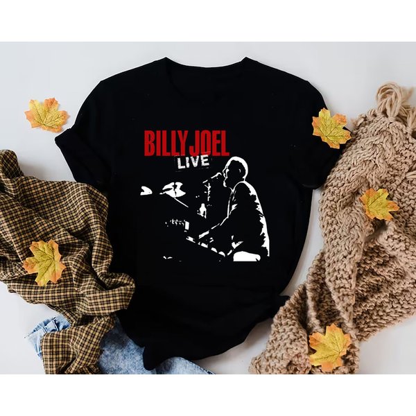 Billy Joel Live 90S Style Shirt, Billy Joel Tour 2023 Shirt-image