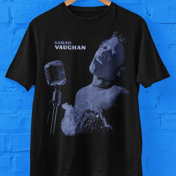 Sarah Vaughan T Shirt, Jazz Legend Tee, Jazz Lovers Gift-image