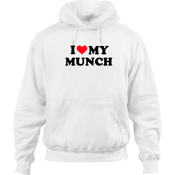 I Love My Munch Hoodies, Ice Spice Hoodies, I Heart Munch Hoodies