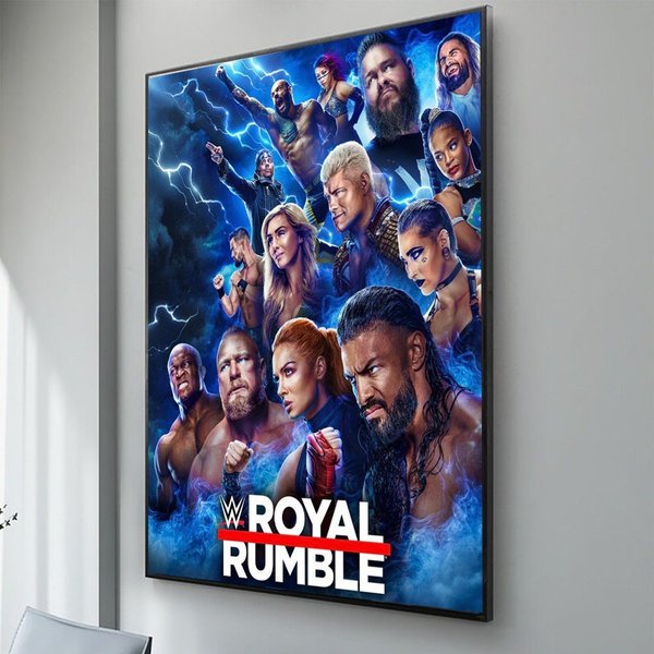 Wrestling Entertainment The Official Royal Rumble 2023 Poster-image