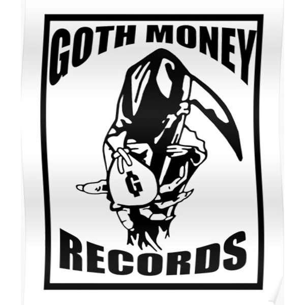 Goth Money Records Premium Matte Vertical Poster-image