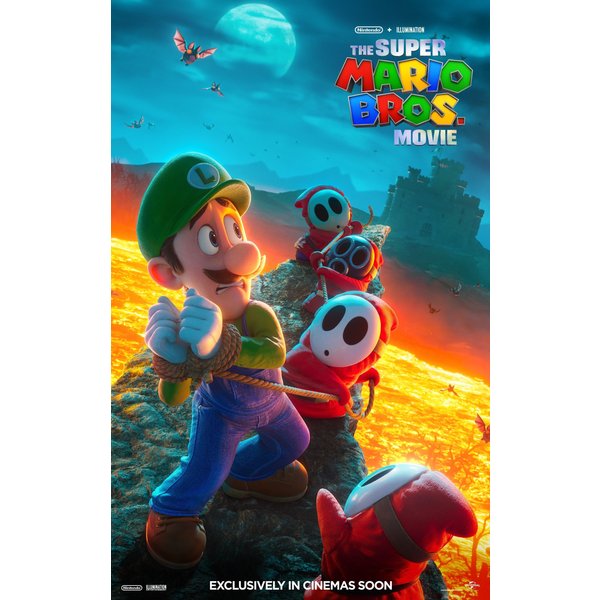 The Super Mario Bros Cartoon 2023 Movie Poster-image