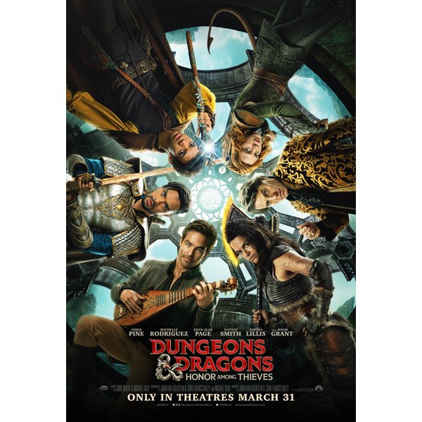 Dungeons & Dragons Honor Among Thieves 2023 Poster-image