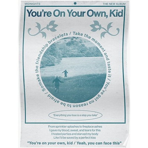 You're On Your Own, Kid Premium Matte Vertical Poster-image