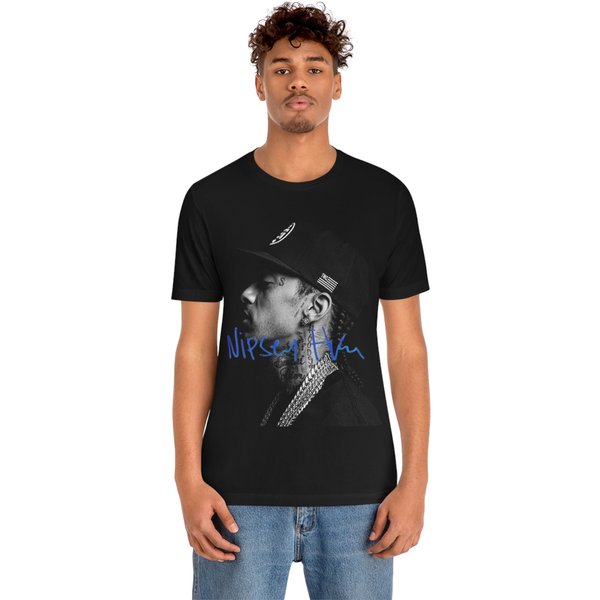 Nipsey Short Sleeve Tee, Hip Hop T-Shirts-image