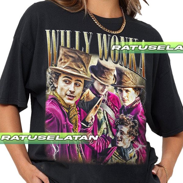 Willy Wonka Vintage T-Shirt-image